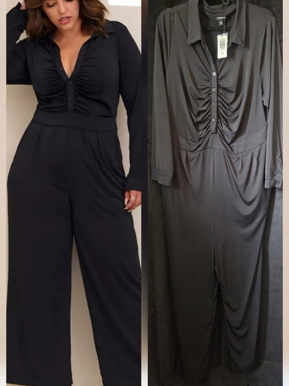 Torrid Black Jumpsuit